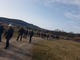 Wanderung mit vielen Schweinheimerinnen und Schweinheimern