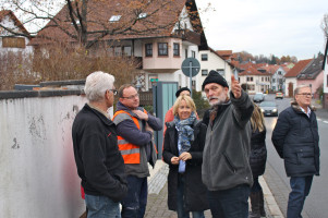 Ortstermin Ebersbacher Straße