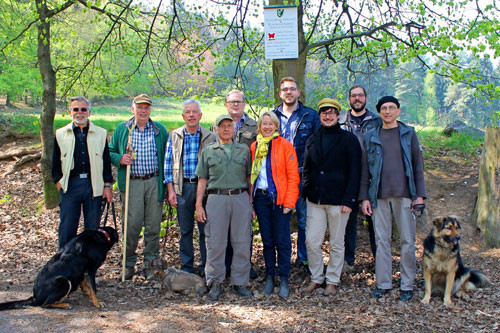 Gruppenbild Schweinheimer Wald